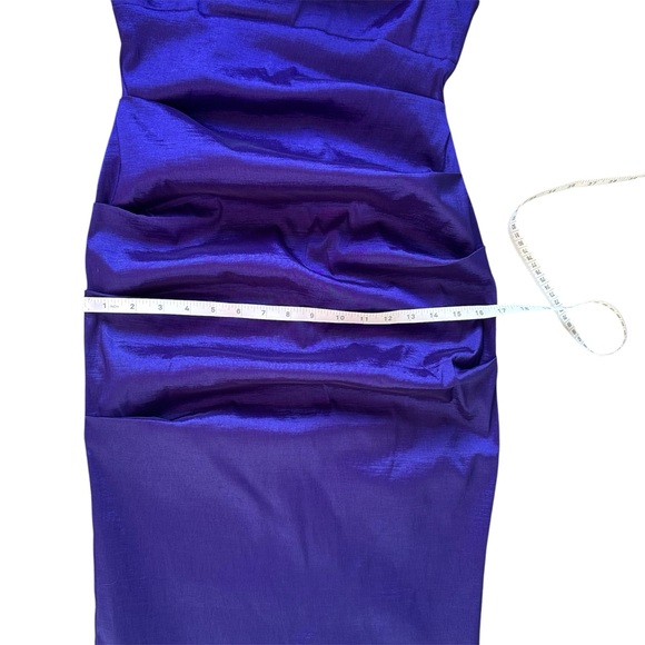 Elegant Purple Halter Dress size 8 - Picture 11 of 11